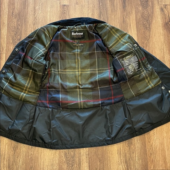 New Barbour Winter Defense Waxed Jacket - Picture 6 of 8